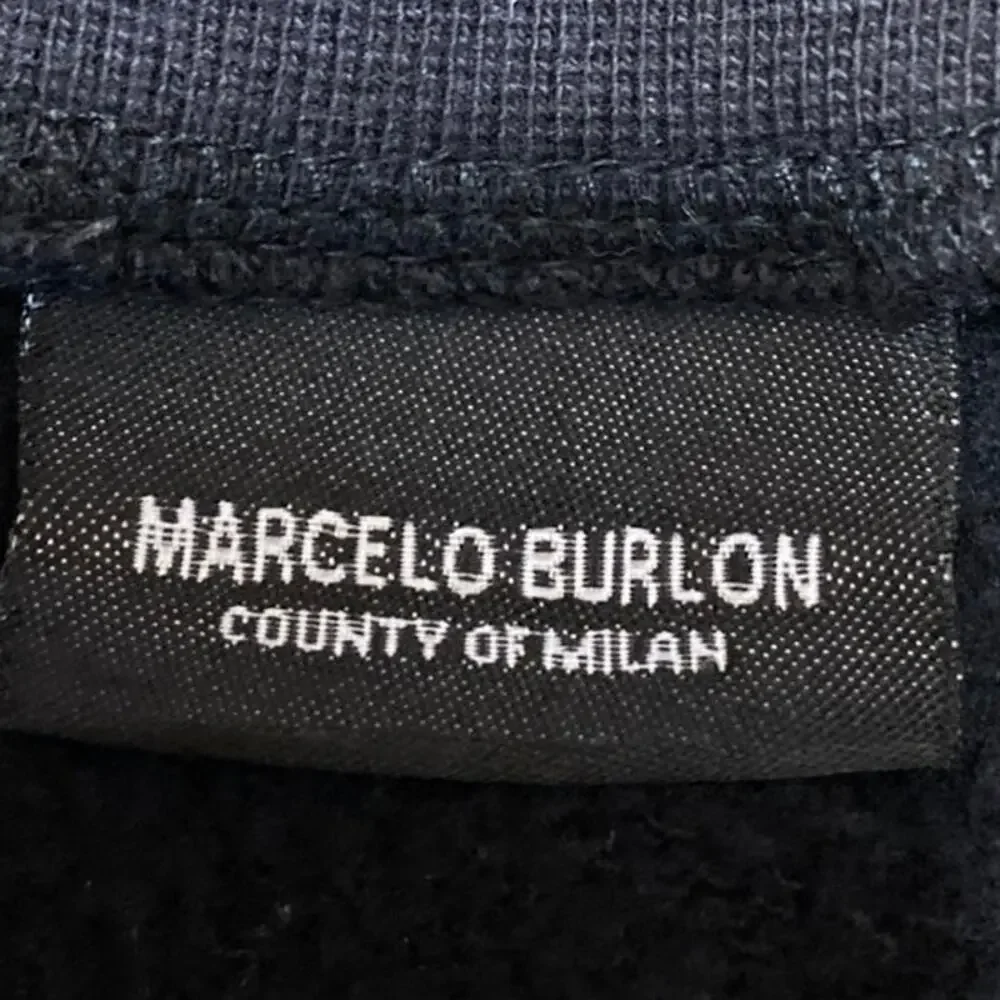 Marcelo Burlon Men's Black Red Icon Wing Long Sleeve Sweatshirt Sweater Top XXS